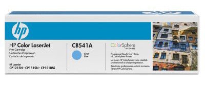 Картридж для лазерных принтеров  HP 125A CB541A голубой для LJ CP1215/1515