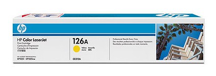 Картридж для лазерных принтеров  HP 126A CE312A желтый для LJ CP1025