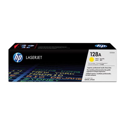 Картридж для лазерных принтеров  HP 128A CE322A желтый для CLJ CP1525/CM1415