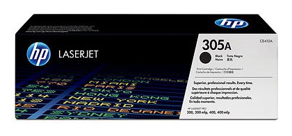 Картридж для лазерных принтеров  HP 305A CE410A черный для CLJ Pro 300/400