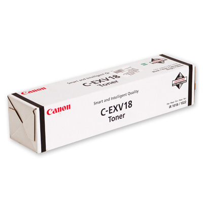Картридж для лазерных принтеров  Canon C-EXV18 (0386B002) черный для iR1018/iR1022/iR1024