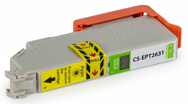 Совместимый картридж струйный Cactus идентичный  Epson EPT2631