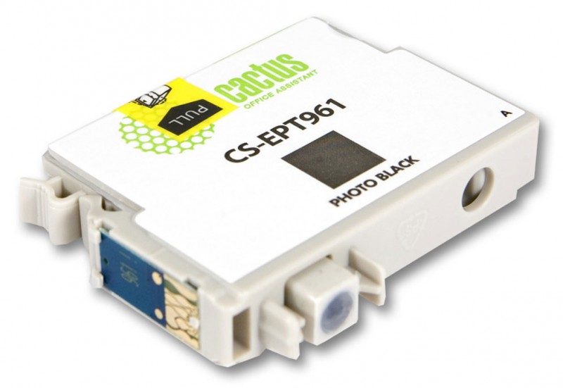 Совместимый картридж струйный Cactus идентичный  Epson EPT961
