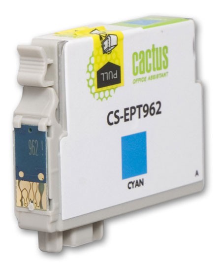 Совместимый картридж струйный Cactus идентичный  Epson EPT962