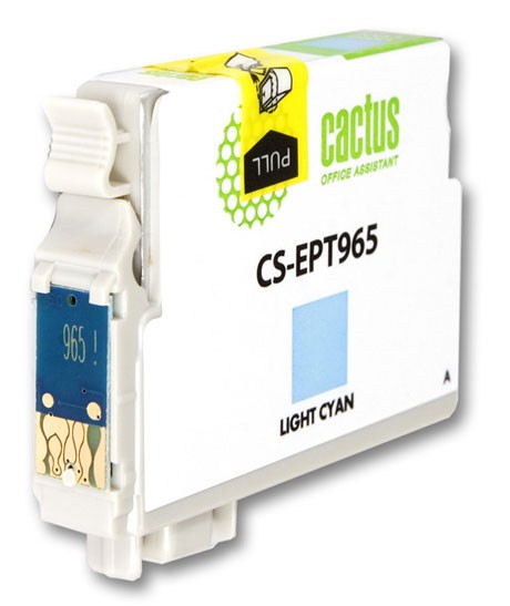 Совместимый картридж струйный Cactus идентичный  Epson EPT965