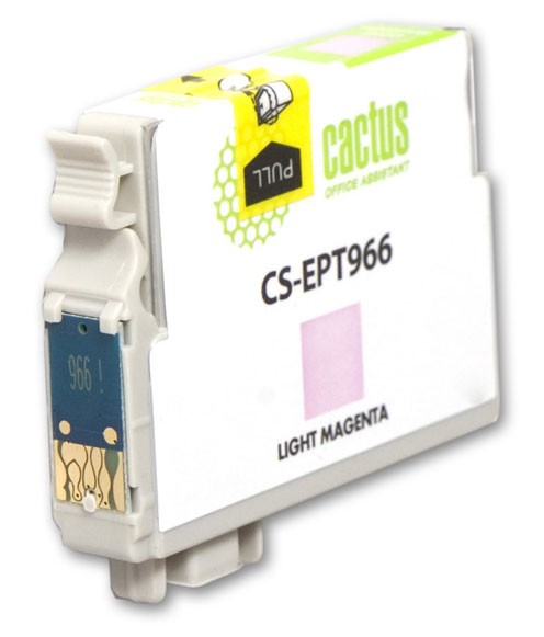 Совместимый картридж струйный Cactus идентичный  Epson EPT966
