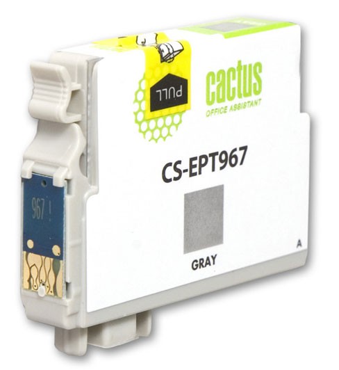 Совместимый картридж струйный Cactus идентичный  Epson EPT967
