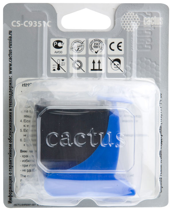 Совместимый картридж струйный Cactus CS-C9351C