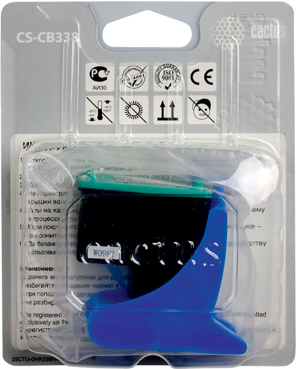 Совместимый картридж струйный Cactus CS-CB338
