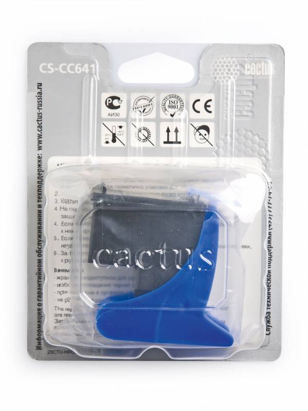 Совместимый картридж струйный Cactus CS-CC641