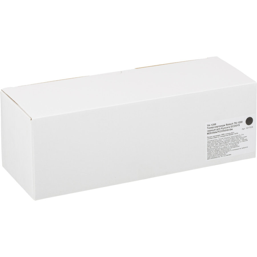Тонер-картридж Retech TK-1200 черный  для Kyocera ECOSYS M2235/P2335/M2735