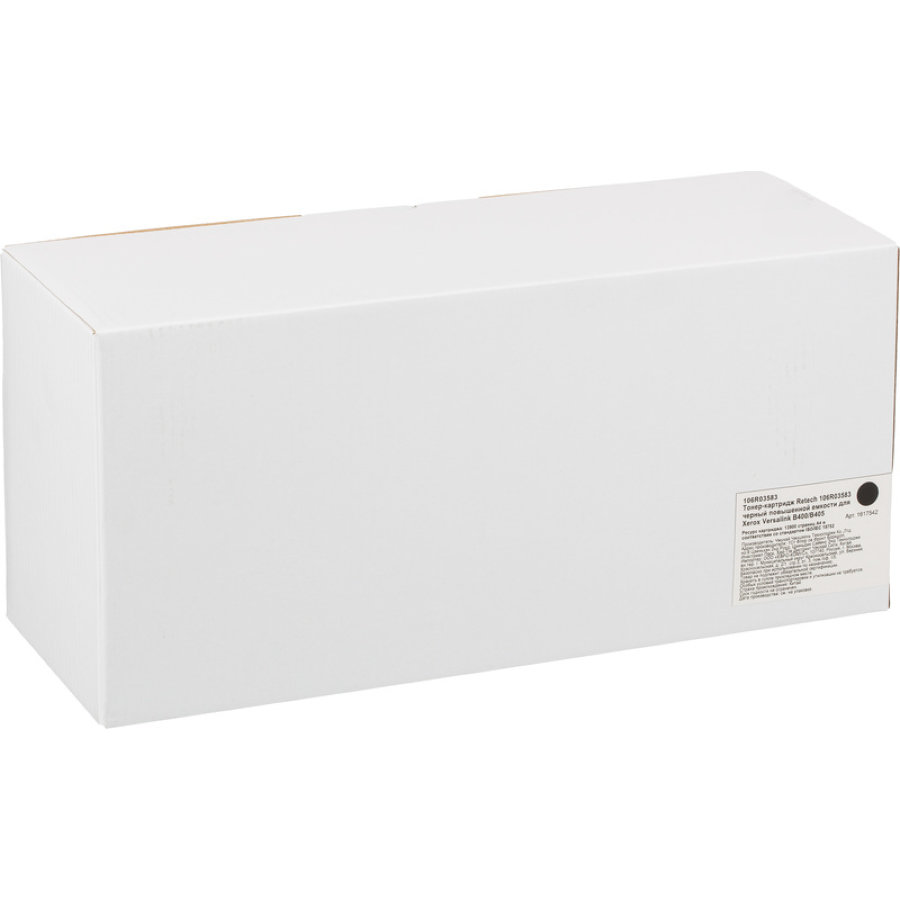 Тонер-картридж Retech 106R03583 черный повышенной емкости для Xerox VL B400/B405