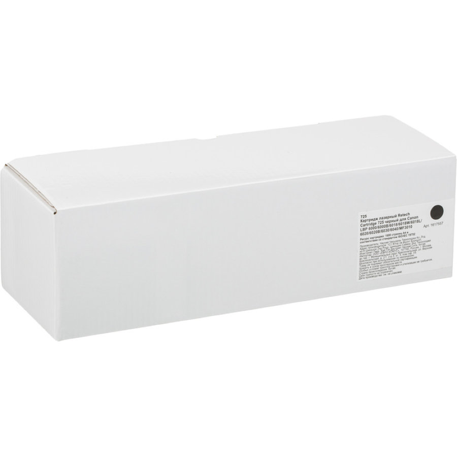 Картридж лазерный Retech Cartridge 725 черный  для CanonLBP6000/6000B