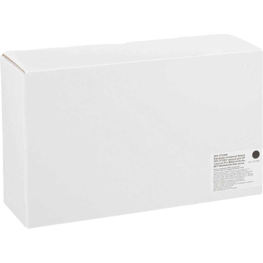 Картридж лазерный Retech 26X CF226X черный  для HP LJ Pro MFP M426fdw