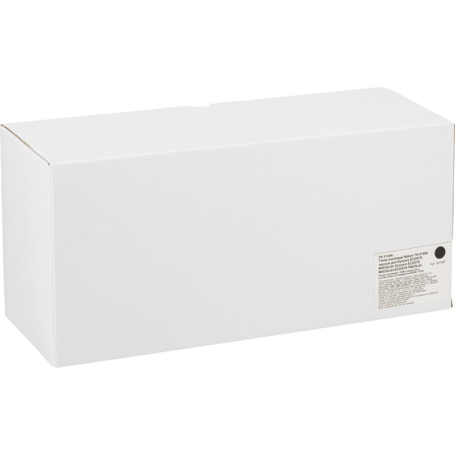 Тонер-картридж Retech TK-5150K черный  для Kyocera P6130/6035/7040cdn