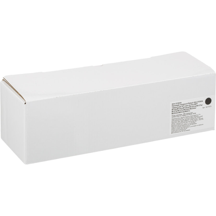 Картридж лазерный Retech 83A CF283A черный  для HP LJ M125/M127/M225