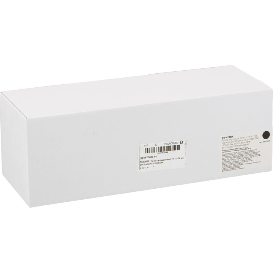Тонер-картридж Retech TN-421BK черный  для Brother HL-L8260CDW
