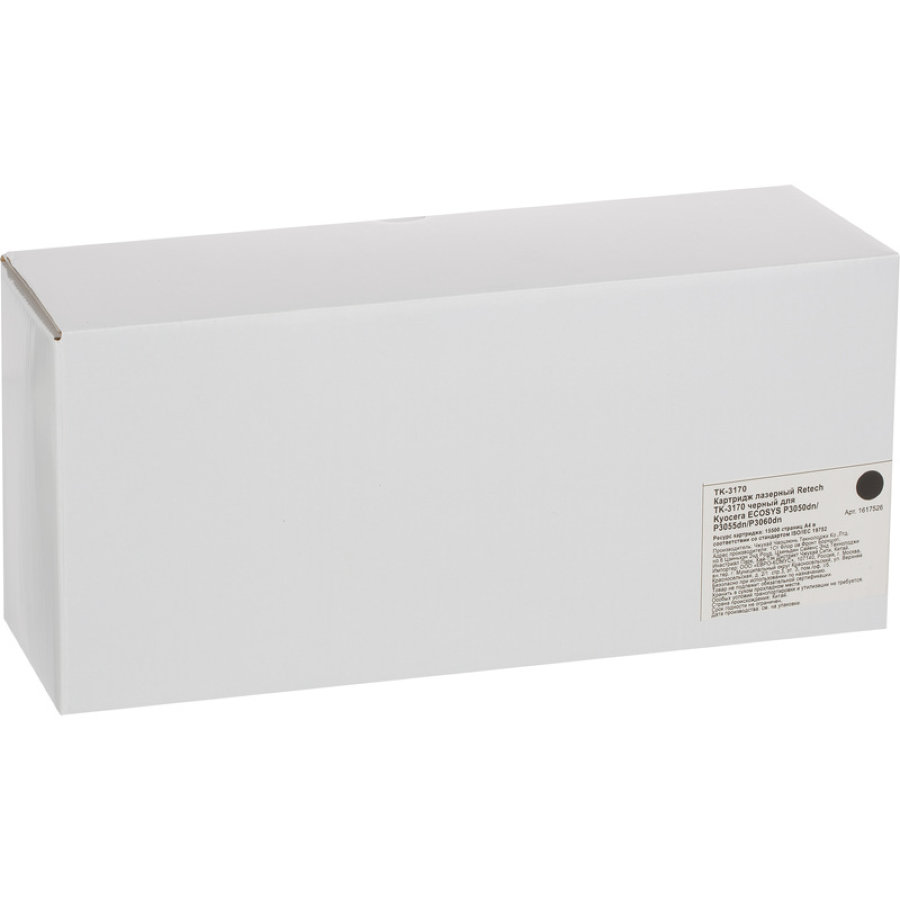 Картридж лазерный Retech TK-3170 черный  для Kyocera Ecosys P3050/3055/3060dn