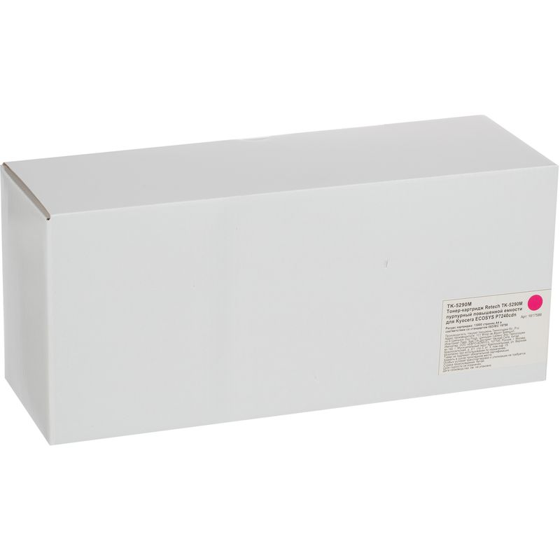 Тонер-картридж Retech TK-5290M пурпурный повышенной емкости для Kyocera P7240cdn