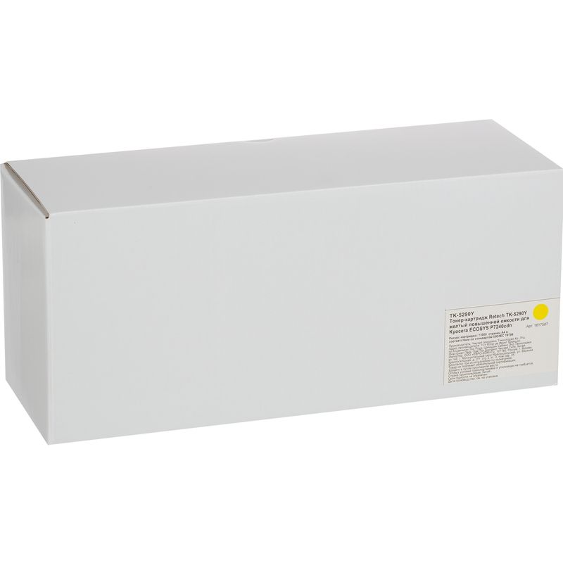 Тонер-картридж Retech TK-5290Y желтый повышенной емкости для Kyocera P7240cdn