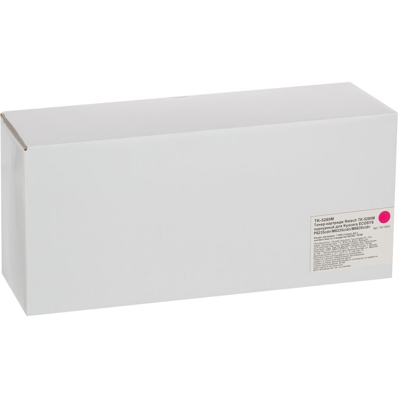 Тонер-картридж Retech TK-5280M пурпурный для Kyocera P6235/6635