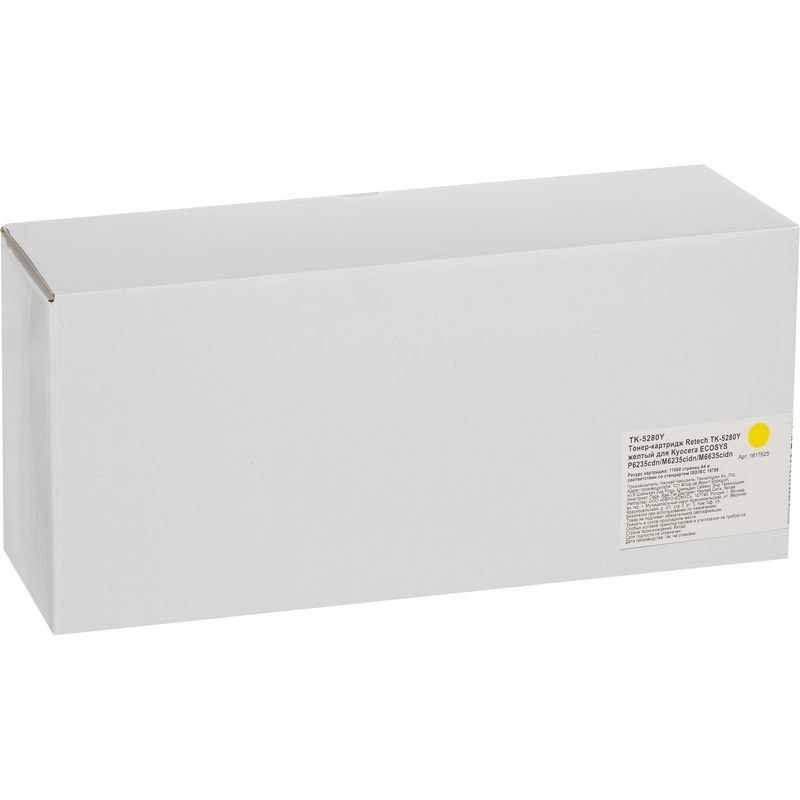 Тонер-картридж Retech TK-5280Y желтый для Kyocera P6235/6635