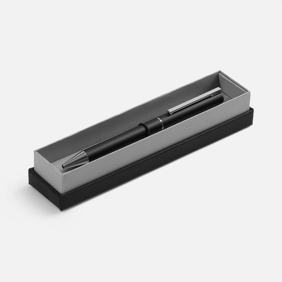 Ручка шариковая Blade Soft Touch в футляре черная