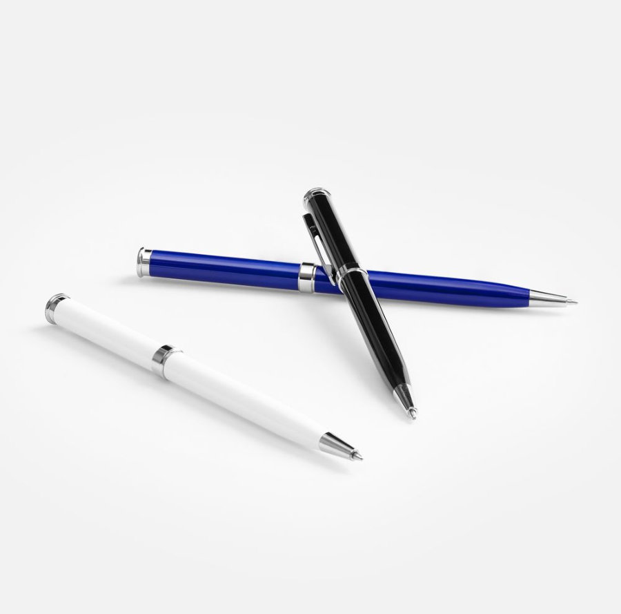 Ручка шариковая Finn Chrome синяя