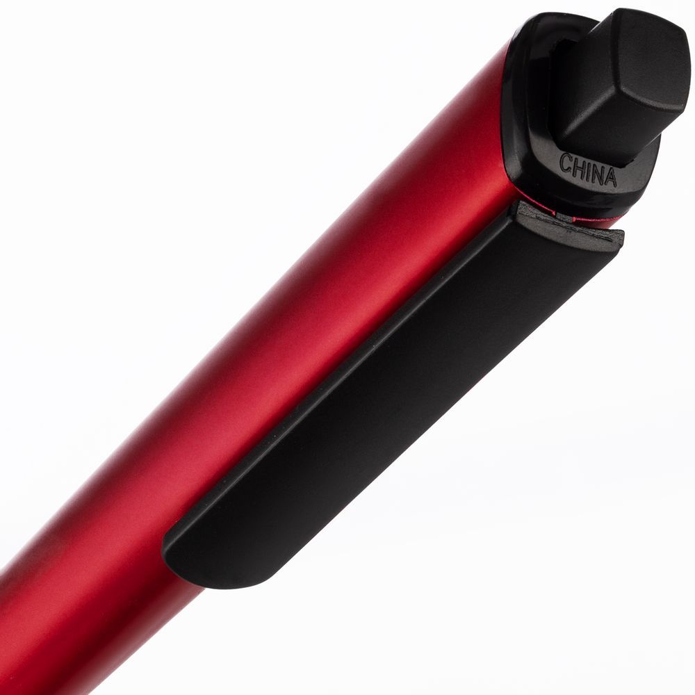 Ручка шариковая Informa металлик красная