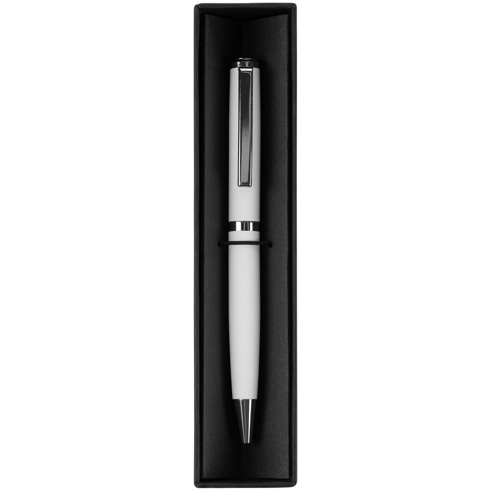 Ручка шариковая Inkish Chrome белая