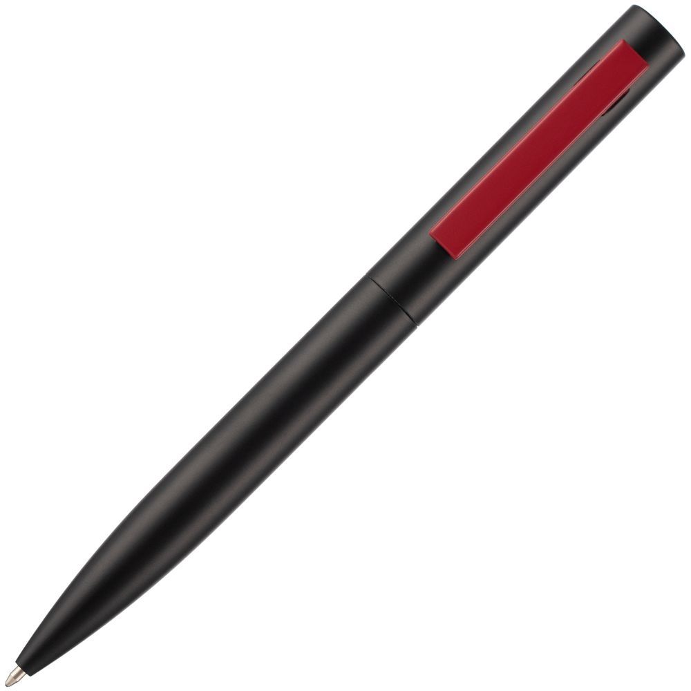 Ручка шариковая Inkolor черная с красным