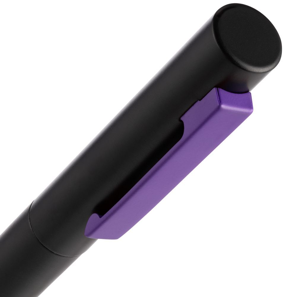 Ручка шариковая Inkolor черная с фиолетовым