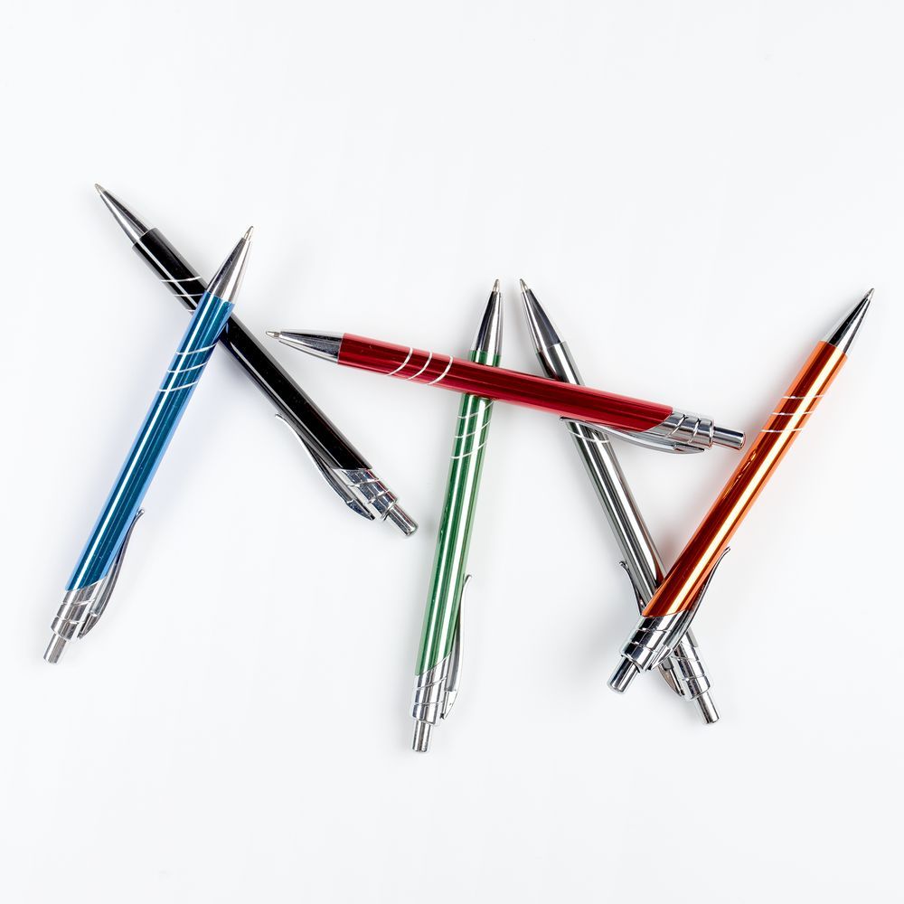 Ручка шариковая Underton Metallic черная