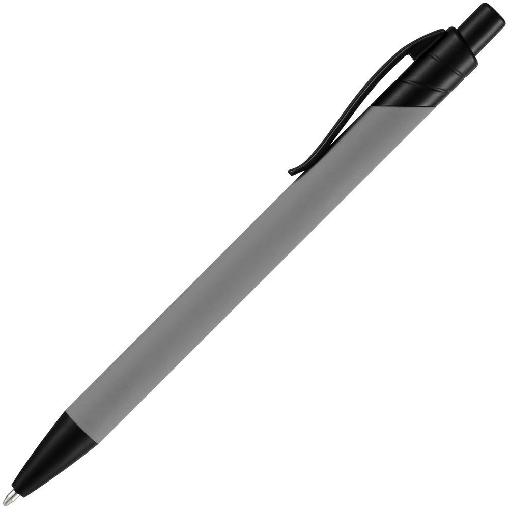 Ручка шариковая Undertone Black Soft Touch серая