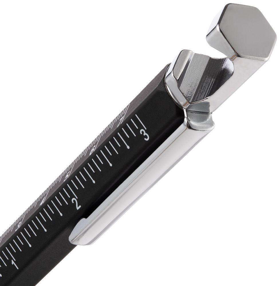Ручка шариковая Numeric мультиинструмент черная
