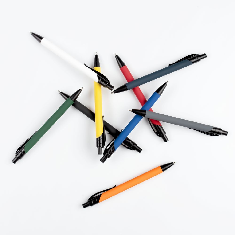 Ручка шариковая Undertone Black Soft Touch белая