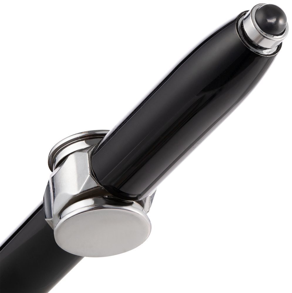 Ручка-спиннер Flipen с фонариком черная