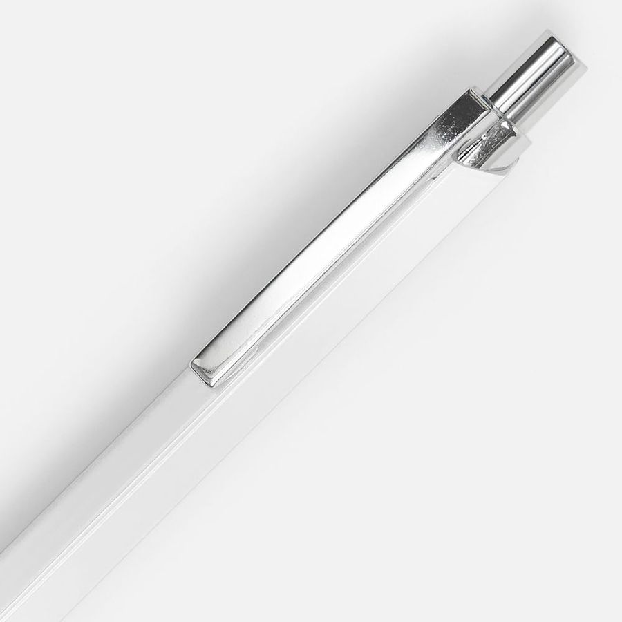 Ручка шариковая Alumno белая