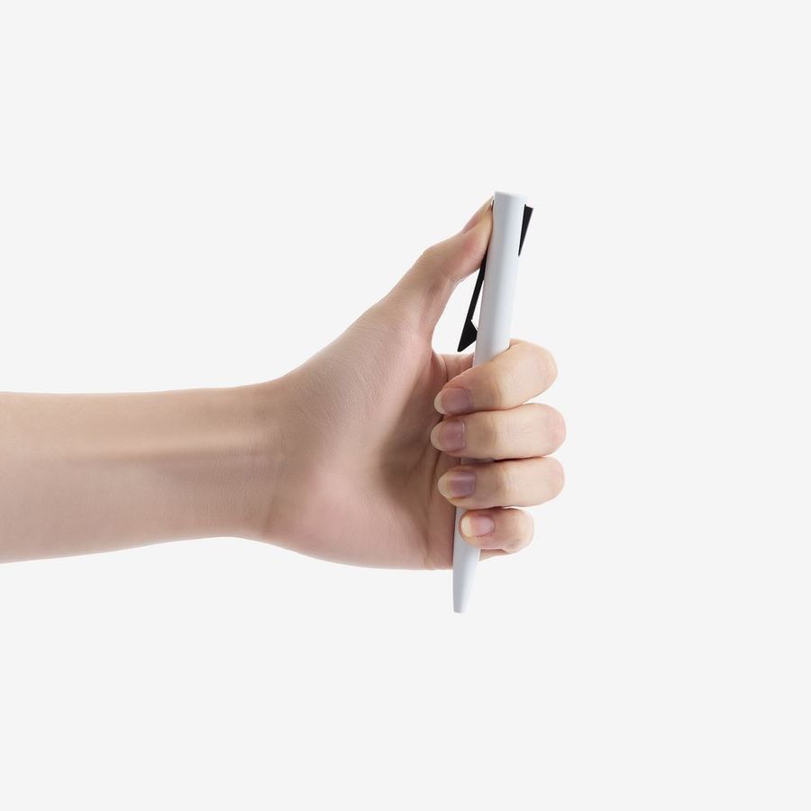 Ручка шариковая Snap матовая белая