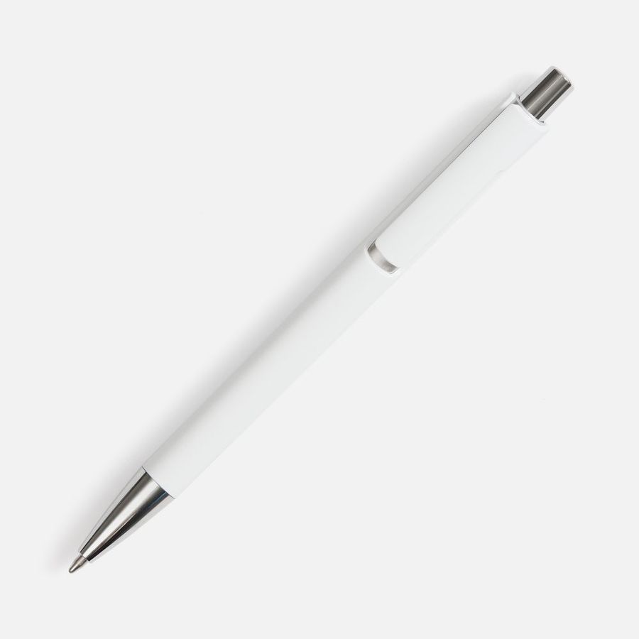 Ручка шариковая Dominanta Color белая