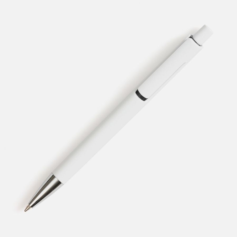 Ручка шариковая Dominanta белая с черным