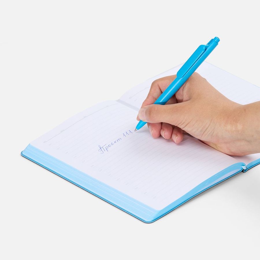 Ручка шариковая Prodir DS11 PMP голубая