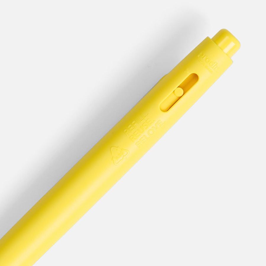 Ручка шариковая Prodir DS11 PMP желтая