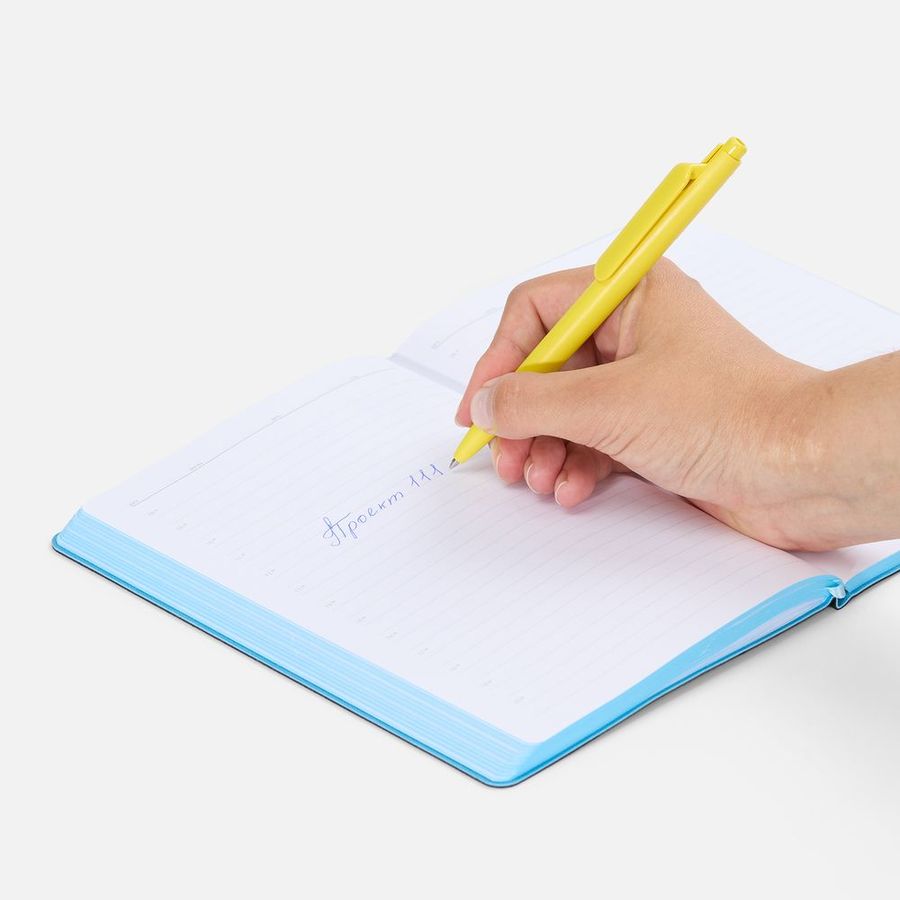 Ручка шариковая Prodir DS11 PMP желтая