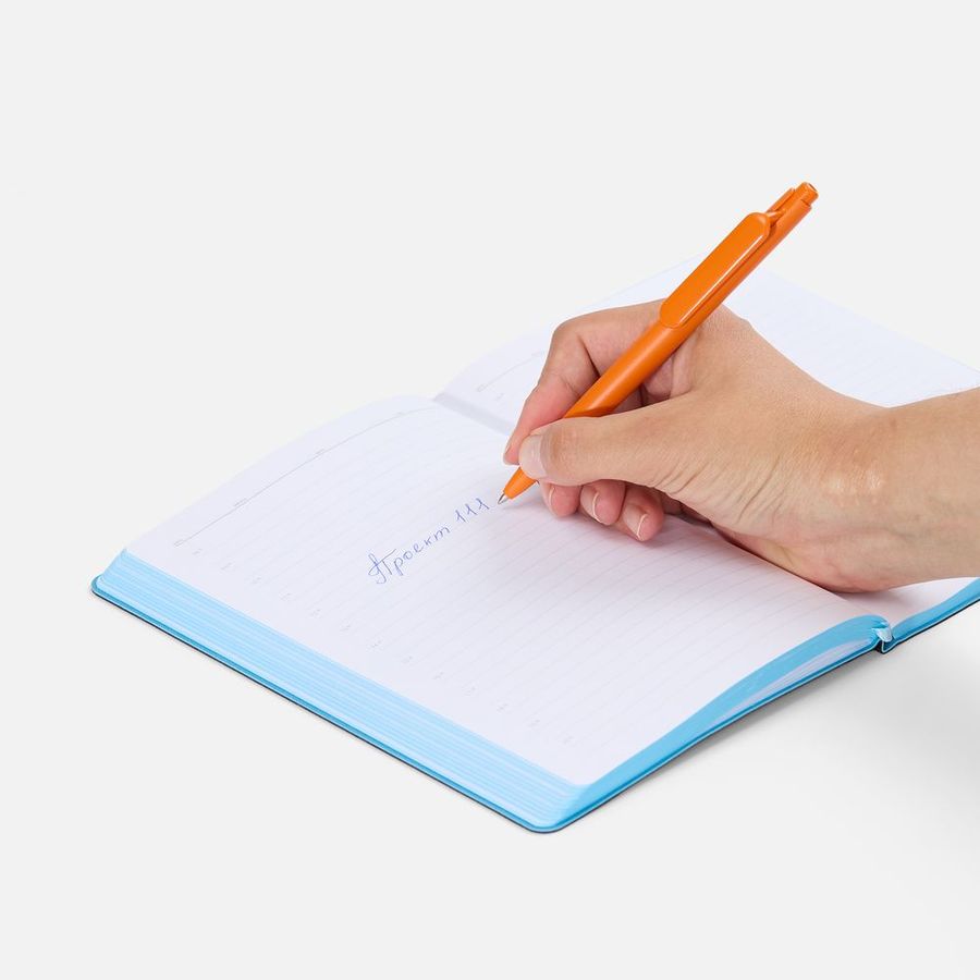 Ручка шариковая Prodir DS11 PMP оранжевая