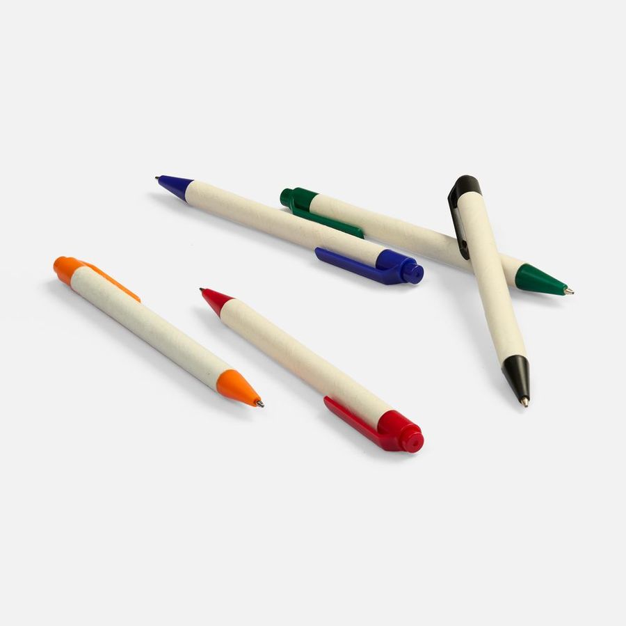 Ручка шариковая MilkMake синяя