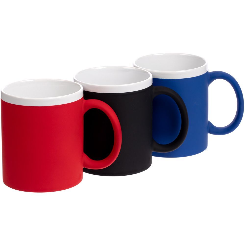 Кружка StopSpot с покрытием софт-тач, красный