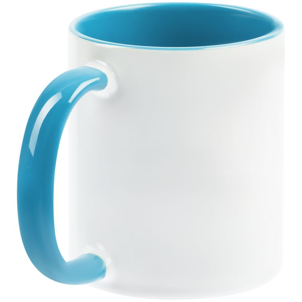 Кружка Promo Plus для сублимационной печати светло-голубая