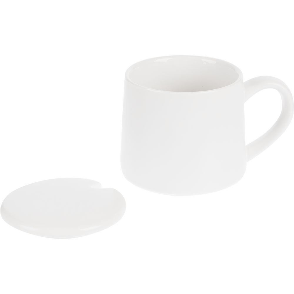 Кружка с подогревом и беспроводной зарядкой Dual Base ver. 2.0 Matt белая