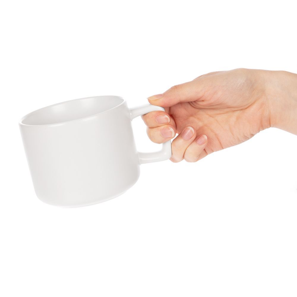 Чашка Jumbo ver.2 матовая белая